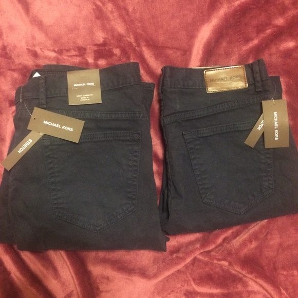 michael kors grant classic fit jeans